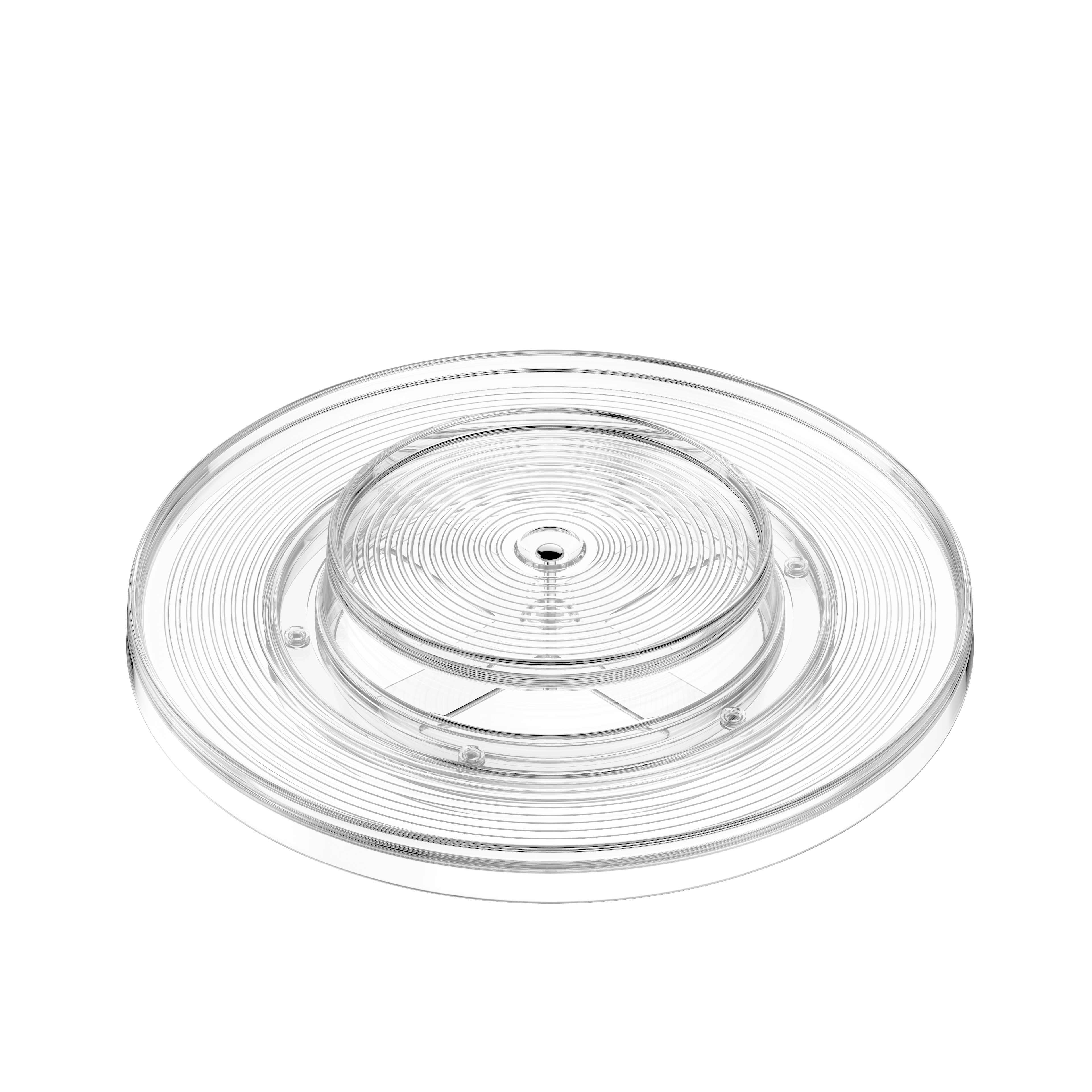 Tổ chức bàn xoay 2 cấp cho tủ